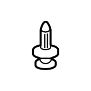 Dodge 5116530AA Bumper Cover Pin