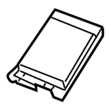 Dodge 5137795AA Cup Holder Mat