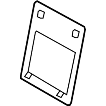 Dodge 1LC04HL5AA Seat Back Panel