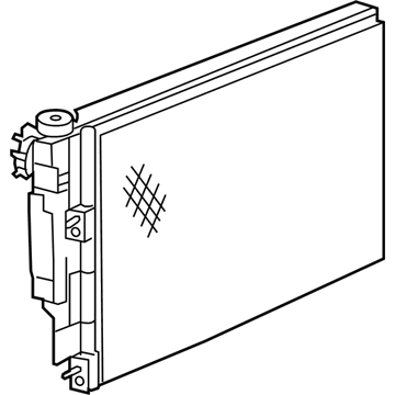 Jeep A/C Condenser - 68004053AA