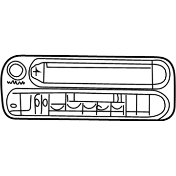 Jeep 5091609AD AM/FM Cassette