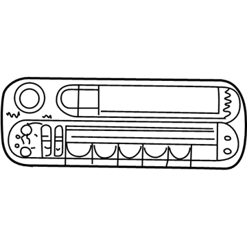 Jeep 5064119AB AM/FM CD