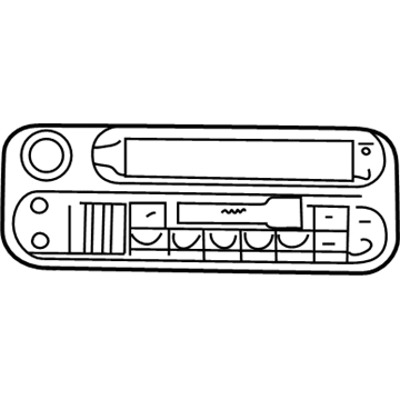 Jeep 56038588AM AM/FM Cassette