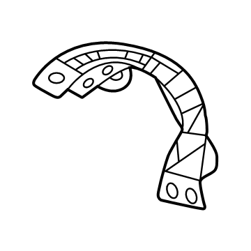 68449210AB Mopar Bracket - Frame Rail Illustration 1 of 1