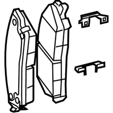 Jeep 5174311AC Front Pads