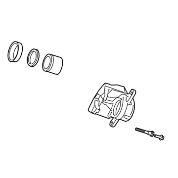 Dodge 68548604AA Caliper Assembly