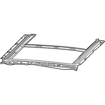 Ram 68357692AA Sunroof Frame