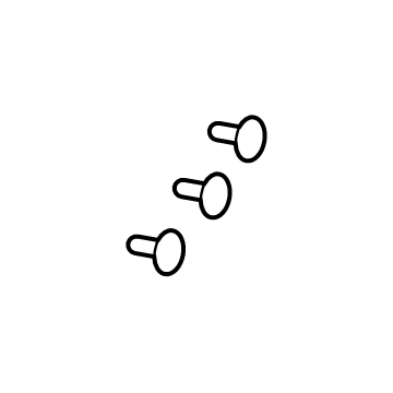 Ram 68082486AA Sunroof Glass Screw