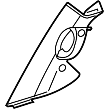 Chrysler 5JY54BDXAE Windshield Pillar Trim