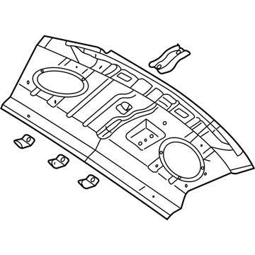 Dodge 4878872AE Package Tray
