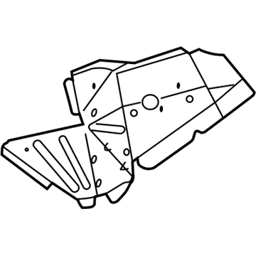 Dodge 4814886AC Side Support