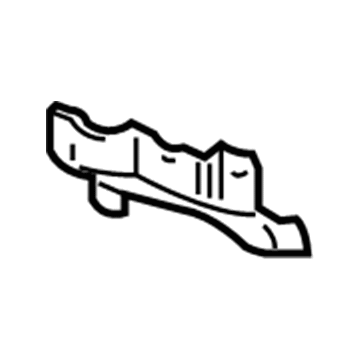 Chrysler 68127953AA Chrome Extension