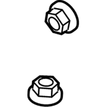 Chrysler 6505223AA Support Bracket Nut
