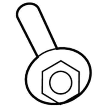 Chrysler 6508430AA Headlamp Assembly Screw