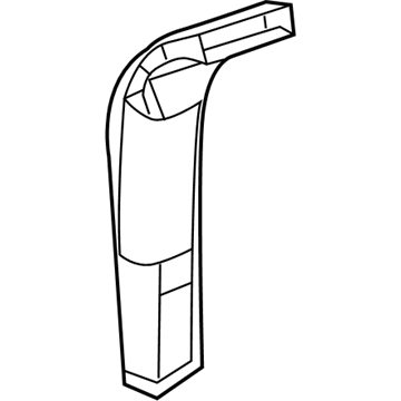 Chrysler 55056176AA Side Duct