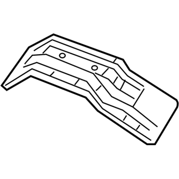 Jeep 68298377AC Center Reinforcement