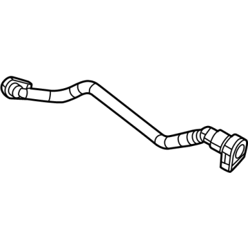 Jeep Crankcase Breather Hose - 68499716AC