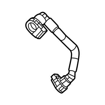 Jeep Crankcase Breather Hose - 68461803AE