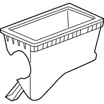 2008 Dodge Dakota Air Filter Box - 53032878AA