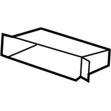 Mopar 5JU33DX9AA Storage Compart