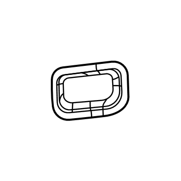 Jeep 6TL02SD4AA Seat Belt Bezel