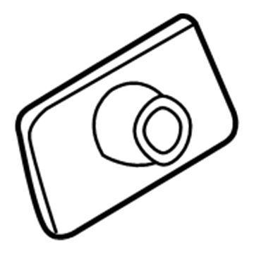 Chrysler 6033150 Inner Pillar Nut Plate