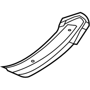 Chrysler 68043925AA Side Rail Extension
