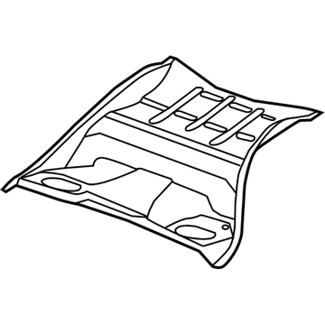 Chrysler 5065311AB Center Floor Pan