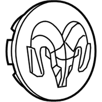 Dodge 1SK35SZ0AA Center Cap