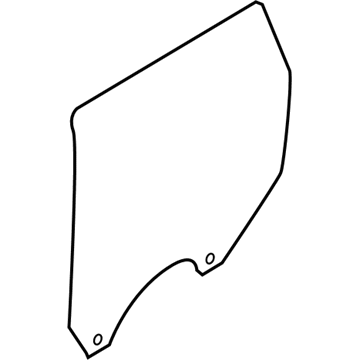 Dodge 5076890AC Door Glass