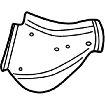 Chrysler 5256876AD Outer Rocker Panel Reinforcement