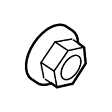 Jeep 6509298AA Axle Assembly Nut