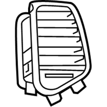 Jeep 1UE21DX9AB Air Outlet