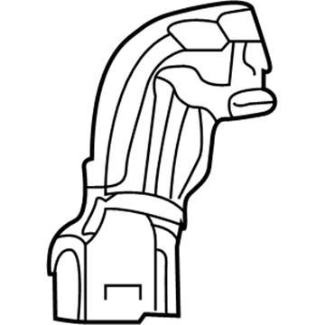 Jeep 68079494AA Floor Duct