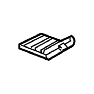 Ram 68084024AB Upper Rail Rear Cap