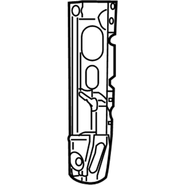 Mopar 68362264AA Hinge Reinforcement, Rear Outer Passenger Side Mopar 68362264AA Hinge Reinforcement, Rear Outer Passenger Side