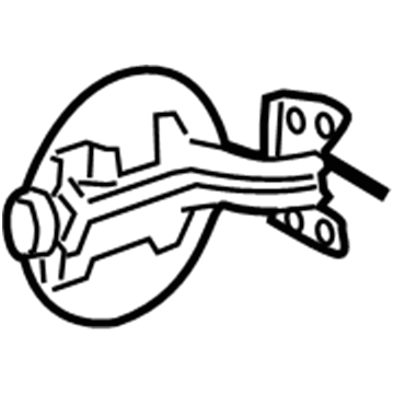 Dodge Ram 1500 Fuel Door - 68184566AA