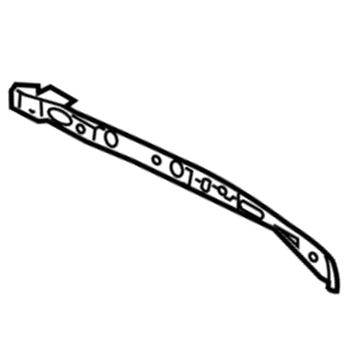 Ram 68234324AA Hinge Reinforcement