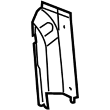 Mopar 68027842AA Corner Panel, Passenger Side