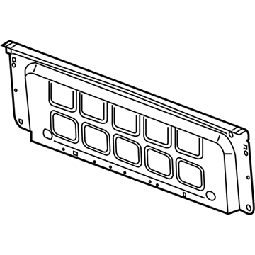 Ram 68031807AA Front Panel