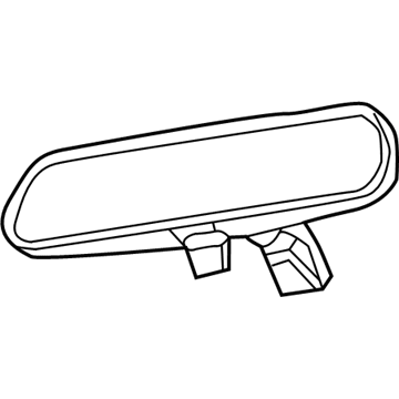 Chrysler Car Mirror - 68324976AA