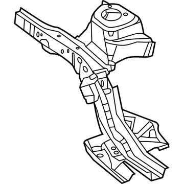 Dodge 68105062AB Apron/Rail Assembly