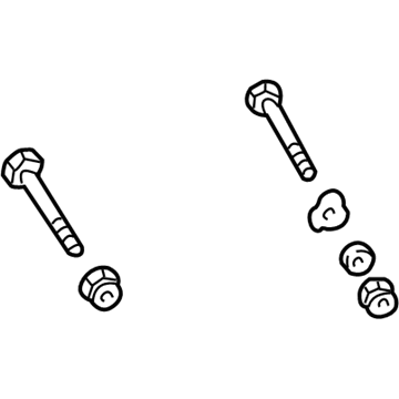 Chrysler 5127535AA Track Bar Mount Bolt