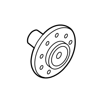 Ram 68099264AA Hub Assembly