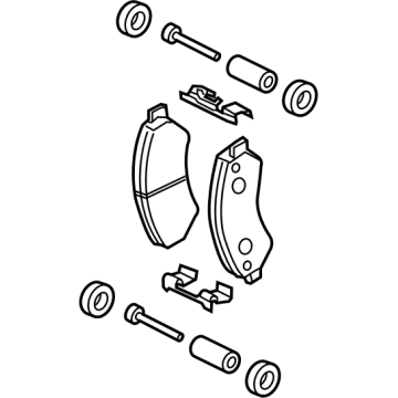 Ram 68289462AA Brake Pads