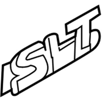 Dodge 55077326AB Nameplate