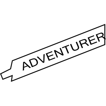 Dodge 55364877AA Nameplate