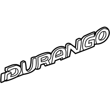 Dodge 55077393AB Nameplate