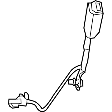 Dodge Challenger Seat Belt - 6MS011X9AA