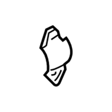 Dodge 5104096AA Lock Housing Bracket